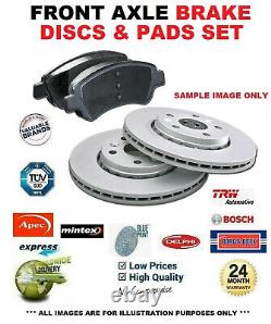 FRONT AXLE BRAKE DISCS and PADS for ALFA ROMEO 147 3.2 GTA (937. AXL1) 2003-2010