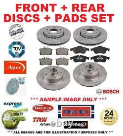 FRONT + REAR DISCS & PADS for ALFA ROMEO 156 SW 3.2 GTA (932. BXB00) 2002-2006