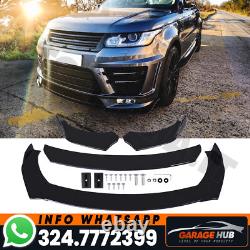 FRONT SPLITTER BLADE UNDER BUMPER for Range Rover Sport 2014-2019