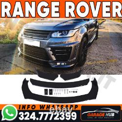 FRONT SPLITTER BLADE UNDER BUMPER for Range Rover Sport 2014-2019