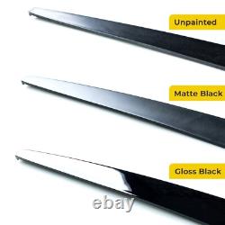 FYRALIP Unpainted Side Skirt Extension Rocker Panel For Alfa Romeo MiTo Type 955