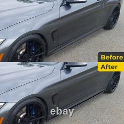 FYRALIP Unpainted Side Skirt Extension Rocker Panel For Alfa Romeo MiTo Type 955