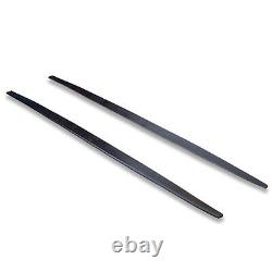 FYRALIP Unpainted Side Skirts Extension For Alfa Romeo 147 GTA Type 937 02-05