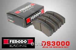 Ferodo DS3000 Racing For Alfa Romeo GT 3.2 GTA Front Brake Pads (03-N/A BRE) Ral