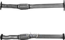 Fits Alfa Romeo Giulietta 1.6 JTDM 2.0 Exhaust Pipe + Fitting Kit Front Stallex