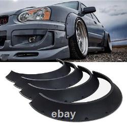 For Alfa Romeo 147 156 159 166 Matte Fender Flares Flexible 4 Extra Wide Body