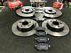 For Alfa Romeo 156 3.2 Gta 02-03 Front Rear Drilled Grooved Brake Discs & Pads