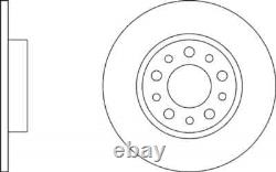 For Jeep Compass Mp 1.3 2020 On Rear Solid Brake Discs And Pads Set 278 MM