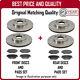 Front And Rear Brake Discs And Pads For Alfa Romeo 156 Sport Wagon 3.2 Gta 6/200