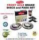 Front Axle Brake Discs + Pads For Alfa Romeo 147 1.6 16v T. Spark Eco 2001-2010