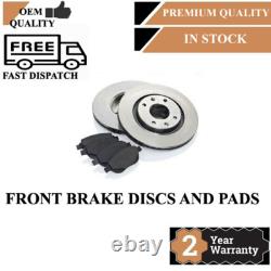 Front Brake Discs And Pads For Alfa Romeo 267mm Solid 1317 12351002