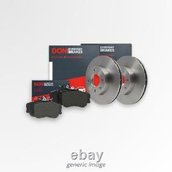 Front Brake Vented Discs & Pads Fits Fiat 500X 1.3 1.4 1.6 2014 on DON