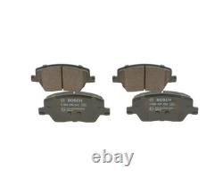 Front + Rear Brake Discs + Brake Pads Full Braking Service Kit Fits Fiat Tipo