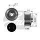 Gates Alternator Pulley For Vauxhall Signum Cdti 150 1.9 Apr 2004 To Apr 2008