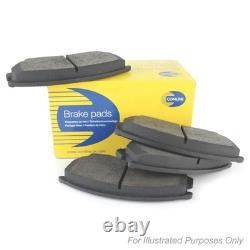 Genuine Comline 5 Stud Front Vented Brake Disc & Pad Kit ADC1828V & CBP12102