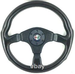 Genuine Momo 360mm leather steering wheel. Alfa Romeo SZ, Alfetta Spider etc 9C