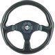Genuine Momo 360mm Leather Steering Wheel. Alfa Romeo Sz, Alfetta Spider Etc 9c
