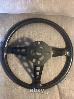 Genuine OEM Vintage Alfa Romeo Alfasud Leather steering wheel. 380mm