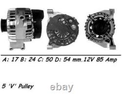 Genuine WAI Alternator for Fiat Punto 188A4.000 1.2 Litre (08/2003-07/2007)