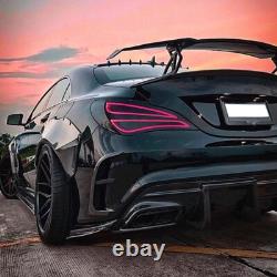 Glossy Black 14322cm Universal Gt Style Rear Boot Racing Lip Trunk Spoiler Wing