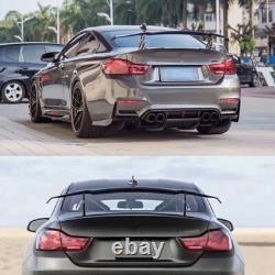 Glossy Black 14322cm Universal Gt Style Rear Boot Racing Lip Trunk Spoiler Wing