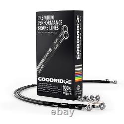 Goodridge FULL Stainless Brake Lines for Alfa Romeo 156 3.2 GTA 2002-2005