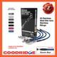 Goodridge Steel E. Blue Brake Hoses For Alfa Romeo 90 2.4 Td 84-87 Sar0850-3c-eb