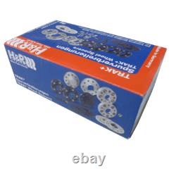 H&R Wheel Spacers Front+Rear ABE for Alfa Giulia Stelvio 22/30mm Silver