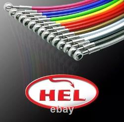 HEL PERFORMANCE Braided Brake Lines For ALFA ROMEO 147 3.2 GTA (2003-2005)