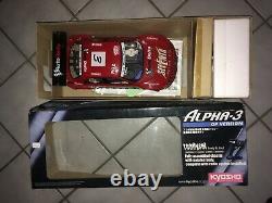 Kyosho PureTen GP Alpha-3 RTR, Alfa Romeo 156 GTA, NEW with box, collectors item