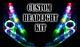 Led Rgb Head Light Halo Angel Eye Drl Daylight Bluetooth Light Retrofit