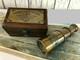 Lot Of 20 Pcs Brass Victorian Spyglass Maritime Telescope With Wooden Box