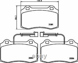 MINTEX FRONT + REAR Axle BRAKE PADS SET for ALFA ROMEO 156 3.2 GTA 2002-2005