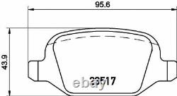 MINTEX FRONT + REAR Axle BRAKE PADS SET for ALFA ROMEO 156 3.2 GTA 2002-2005