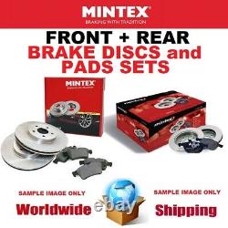 MINTEX FRONT + REAR BRAKE DISCS + PADS SET for ALFA ROMEO GT 3.2 GTA 2003-2010