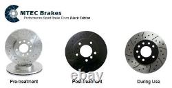 MTEC Front 330mm Brake Discs for Alfa Romeo 156 Estate 3.2 GTA 11/03-07/05