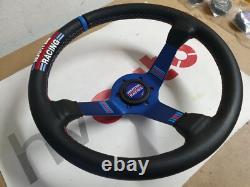 Martini Racing Sport Steering Wheel Lancia Fiat Alfa BMW Porsche 350Mm