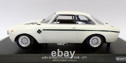 Minichamps 1/18 Scale 155 120021 1971 Alfa Romeo GTA 1300 Junior White