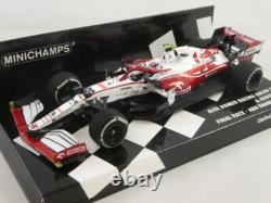 Minichamps Alfa Romeo C41 Antonio Giovinazzi Abu Dhabi GP 2021 1/43 417212399