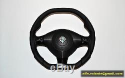 NEU Alfa Romeo 147 156 GT lenkrad FLACH GTA FLAT steering wheel volante QV V6 Q2