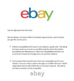 NEW EBC 285mm FRONT USR SLOTTED BRAKE DISCS AND GREENSTUFF PADS KIT PD06KF025