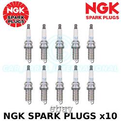 NGK Iridium IX Spark Plugs Stk No 6853 Part No BPR9EIX x10