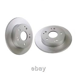 NK Pair of Rear Brake Discs for Alfa Romeo 147 GTA 3.2 Feb 2003 to Feb 2010