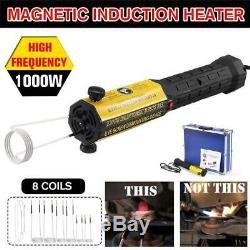 New 1000W Car Body Rust Ductor Magnetic Induction Heater Flameless Heat Remover