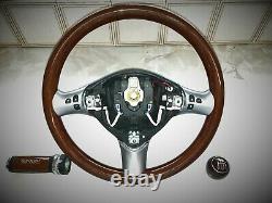 New Alfa Romeo Wooden Steering Wheel, Gearknob & Handbrake Handle, 147,156, GTA, GT