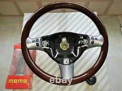 New Alfa Romeo Wooden Steering Wheel, Gearknob & Handbrake Handle, 147,156, GTA, GT