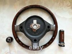 New Alfa Romeo Wooden Steering Wheel, Gearknob & Handbrake Handle, 147,156, GTA, GT