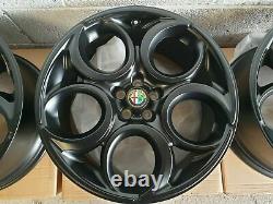 New Genuine Alfa Romeo Set Of 4x 19 Teledial 4c Alloy Wheels, 156,147, Gta, Gtv