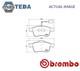 P 23 132x Brake Pads Set Braking Pad Front Brembo New Oe Replacement