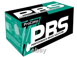 PBS ProComp Front Brake Pads for for Alfa Romeo GT (937) 3.2 GTA (2003-) 8017PC